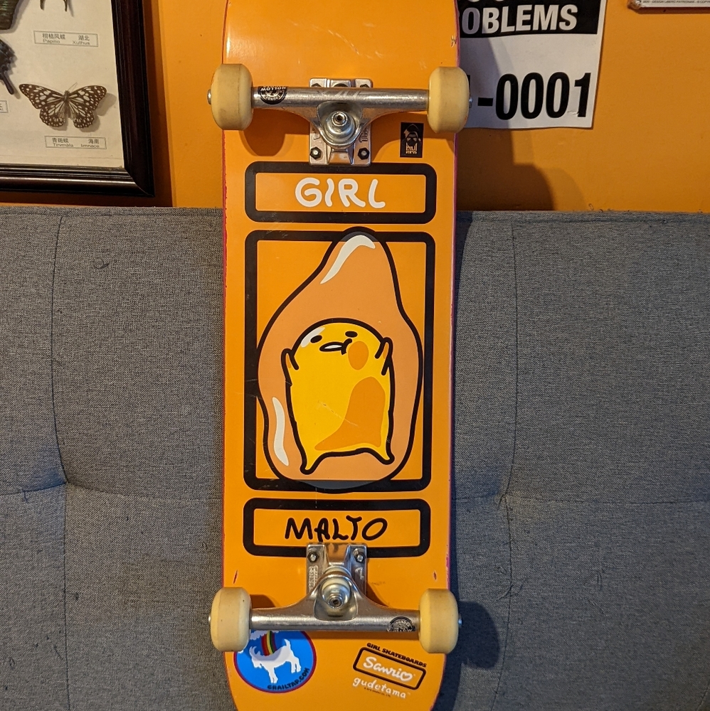 Girl Gudetama Skateboard